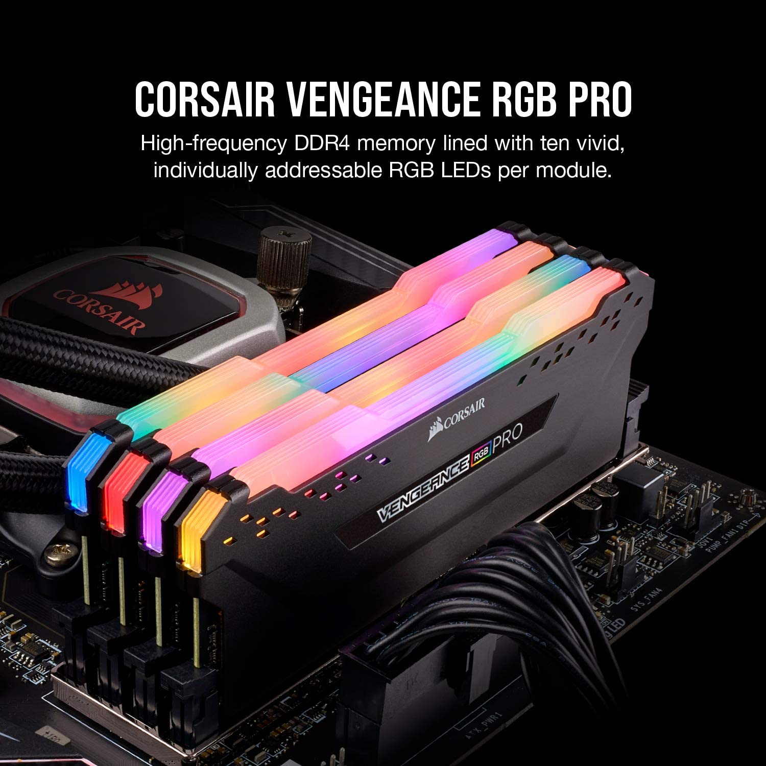 foto memoria ram Vengeance RGB Pro Corsair